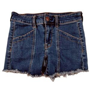 American Eagle Outfitters Women's Denim Shorts size 2 Cut-Offs Salvage JH1270